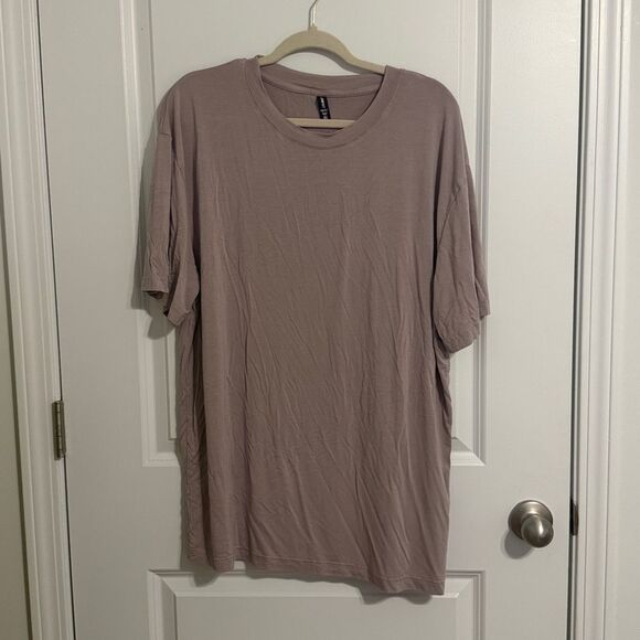 Casual Mauve Short Sleeve Tee - Picture 1 of 3